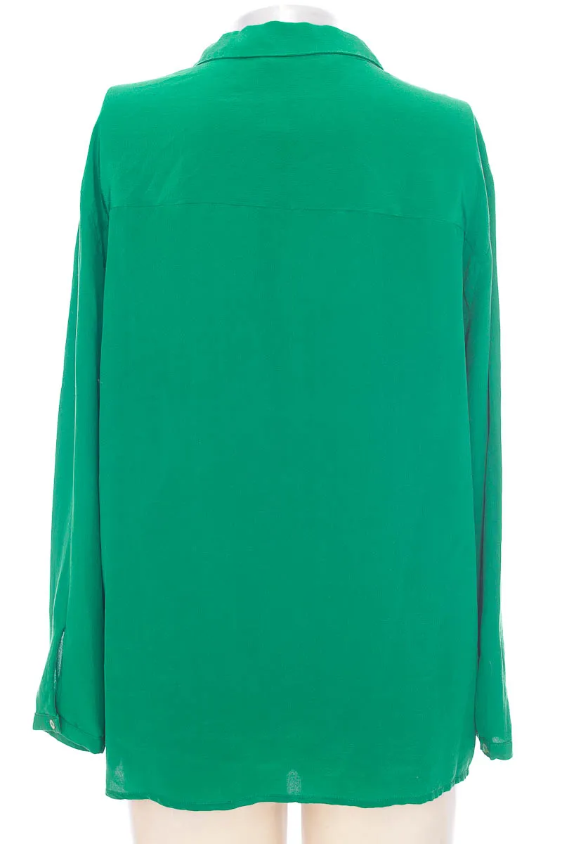 Blusa color Verde - Zara