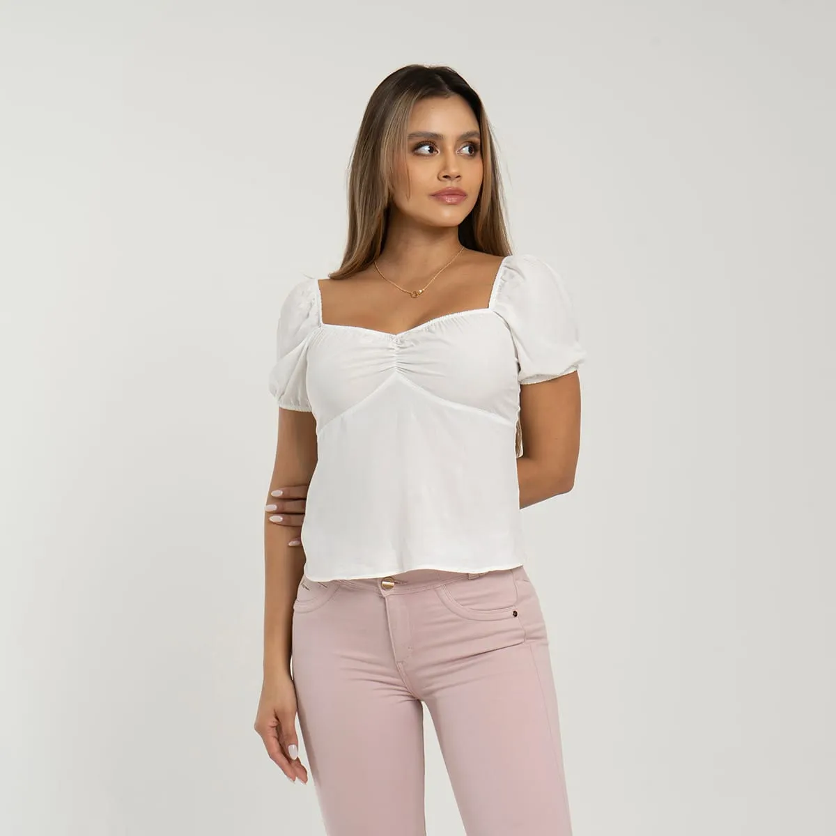 Blusa Manga Corta Tulips