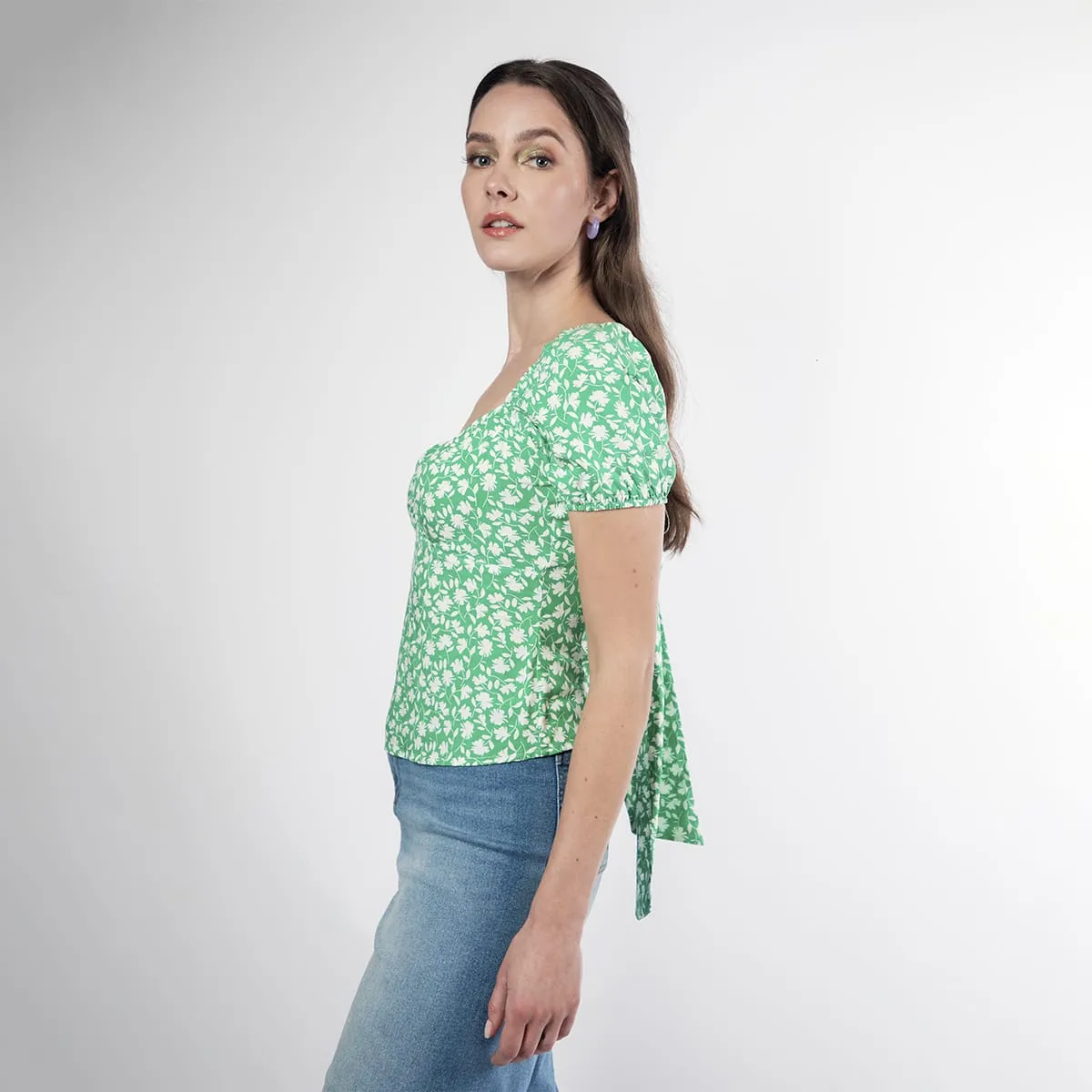 Blusa Manga Corta Tulips