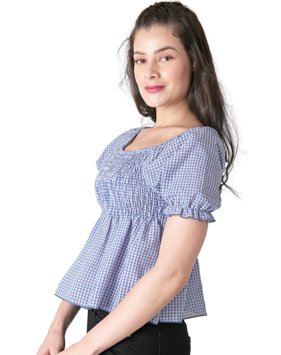 Blusa Mujer Azul Stfashion 64104769