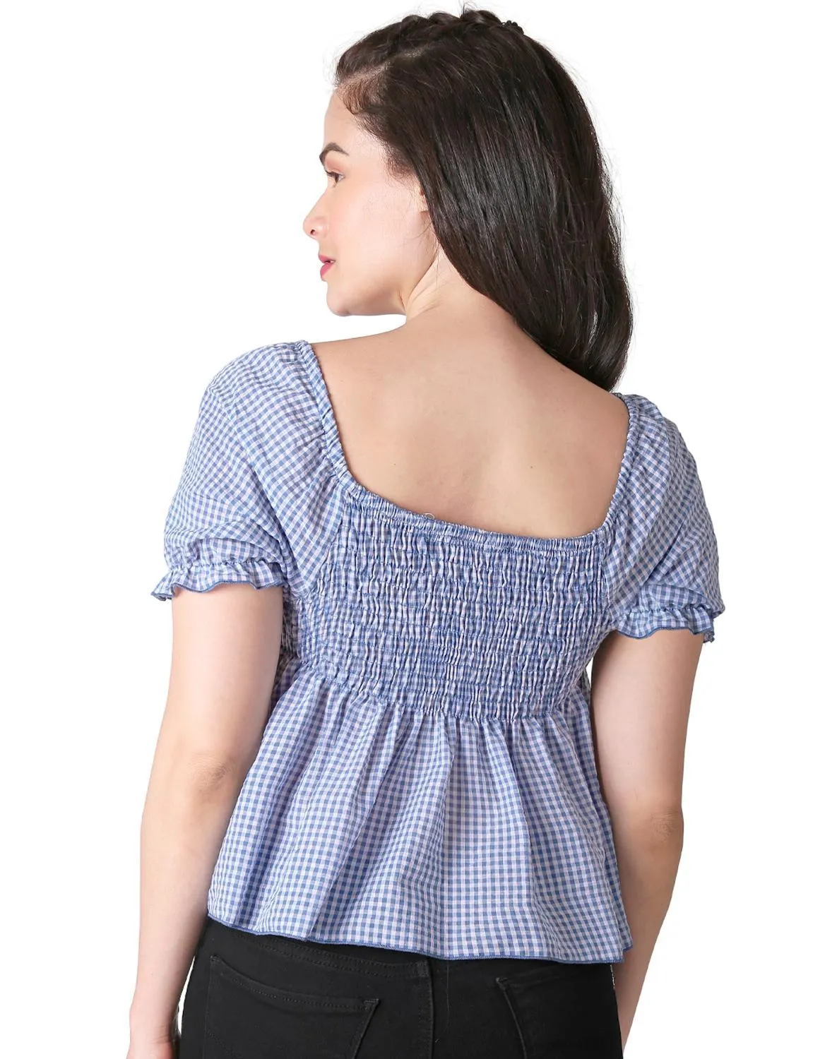 Blusa Mujer Azul Stfashion 64104769