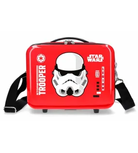 Neceser ABS Star Wars Storm Adaptable rojo -29x21x15cm-