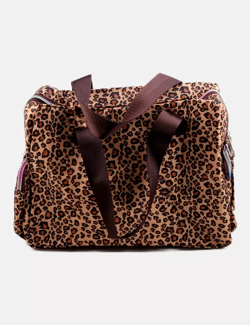 NoName Neceser multicolor animal print