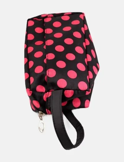 NoName Neceser negro dots satinado