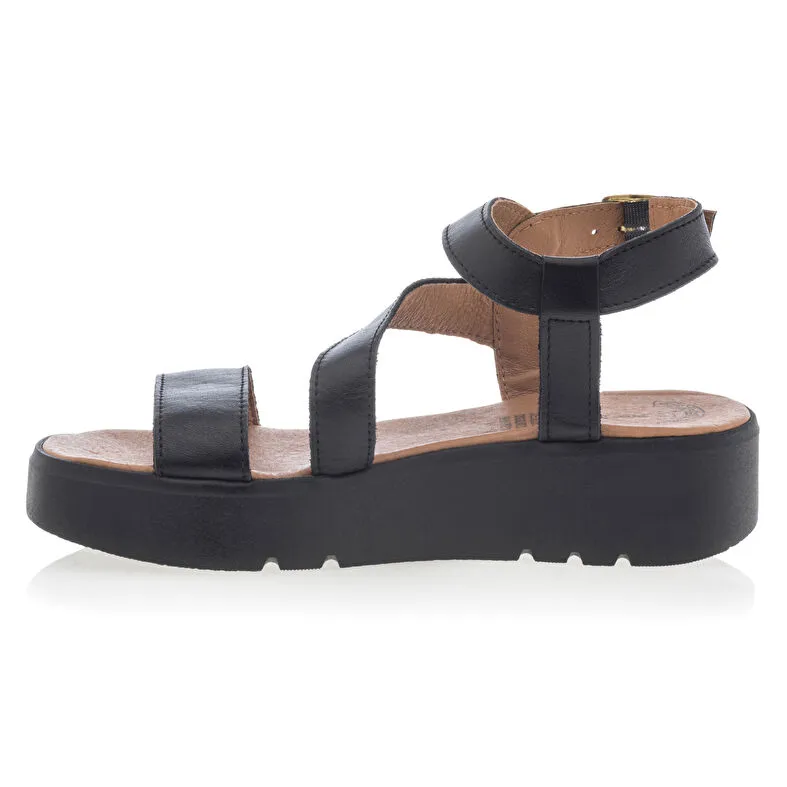 Sandalias/ descalzo mujer negro