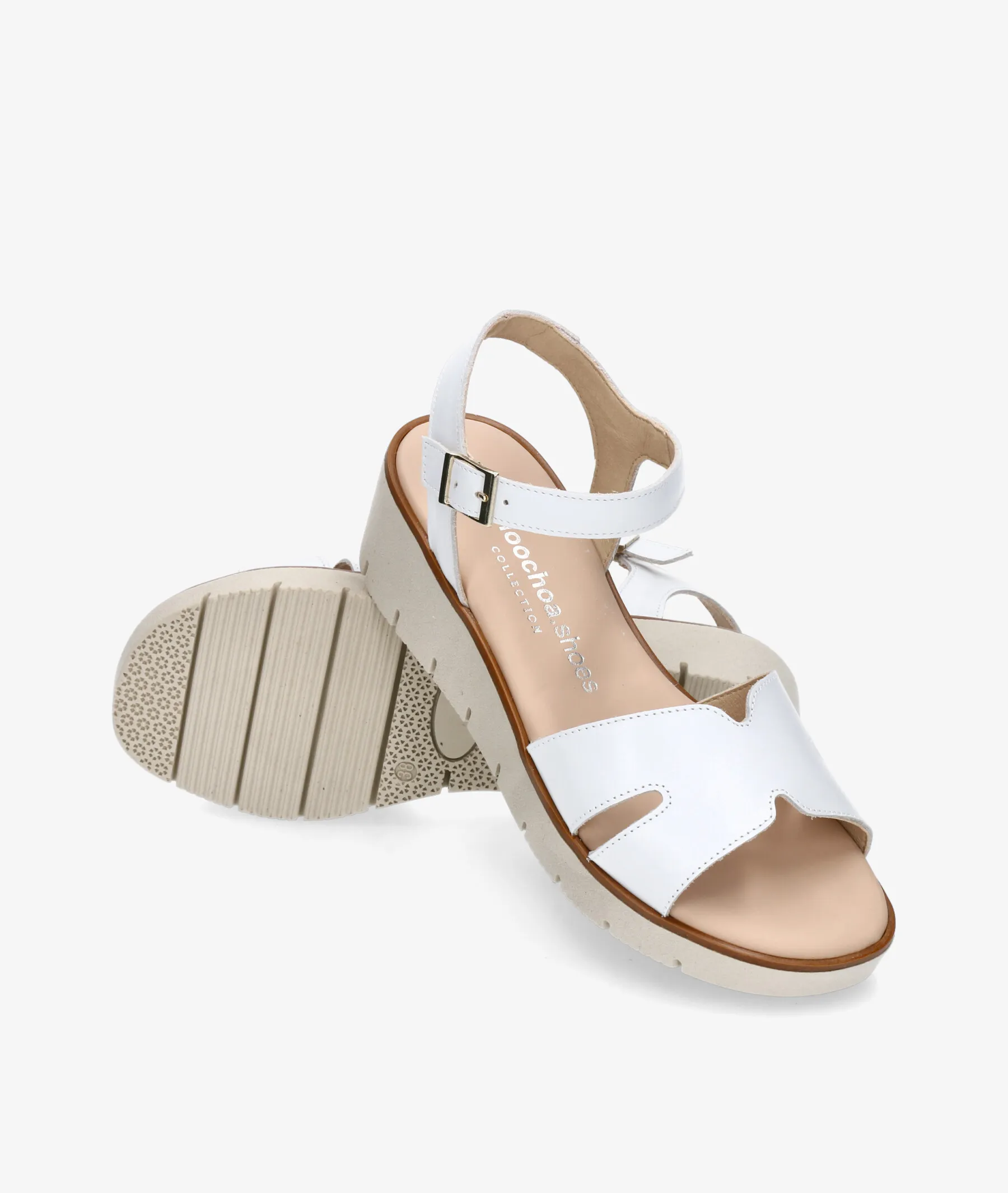 Sandalias pabloochoa.shoes  846 en blanco