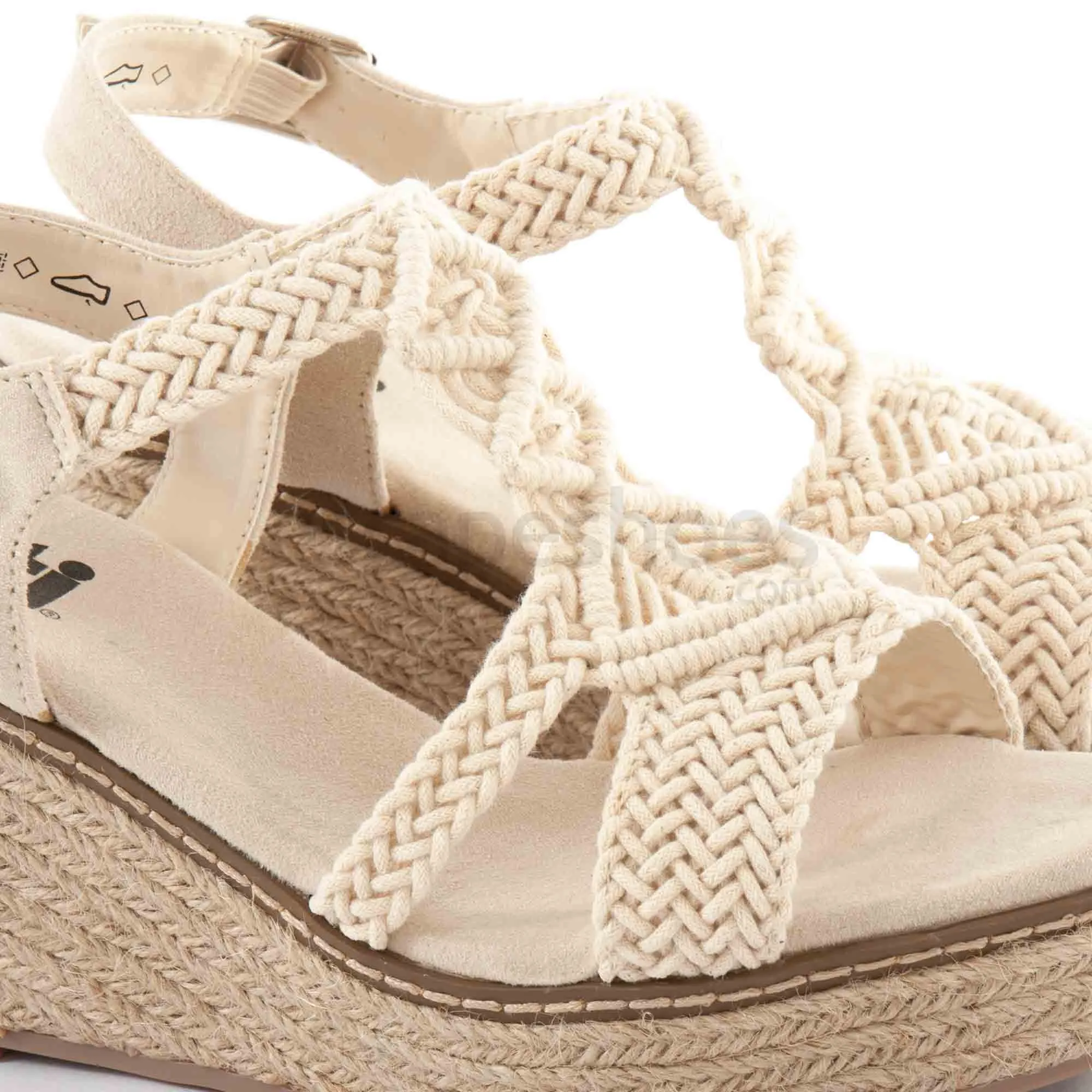 Sandalias XTI Tex Cunha Corda 140872 Gelo