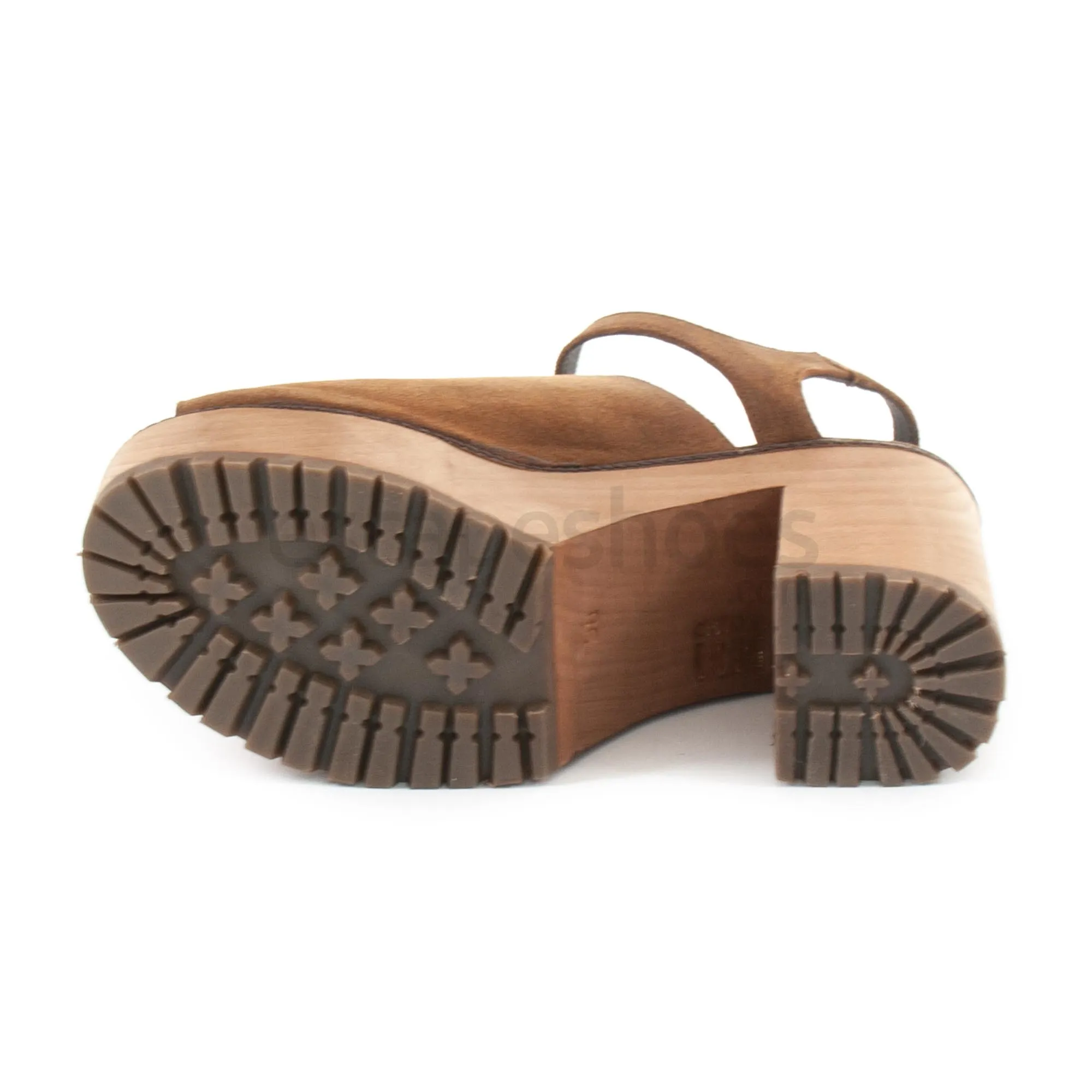 Sandalias XUZ Salto Pop Castanho 40782