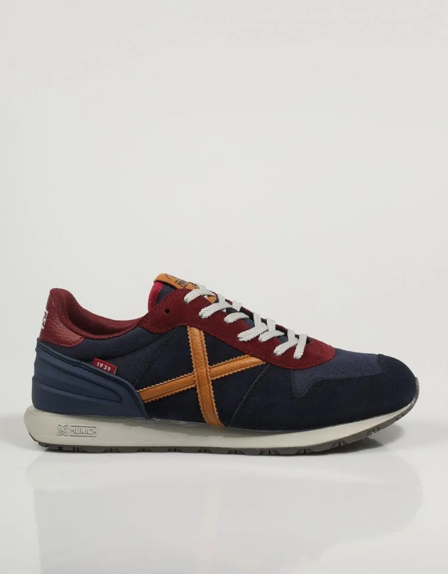  sneakers MUNICH Massana en Navy Blue 80955