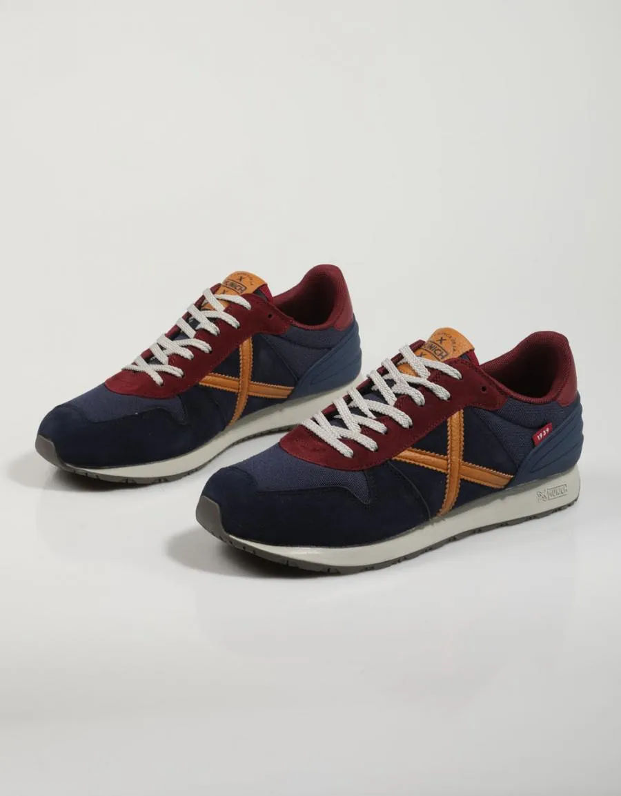  sneakers MUNICH Massana en Navy Blue 80955