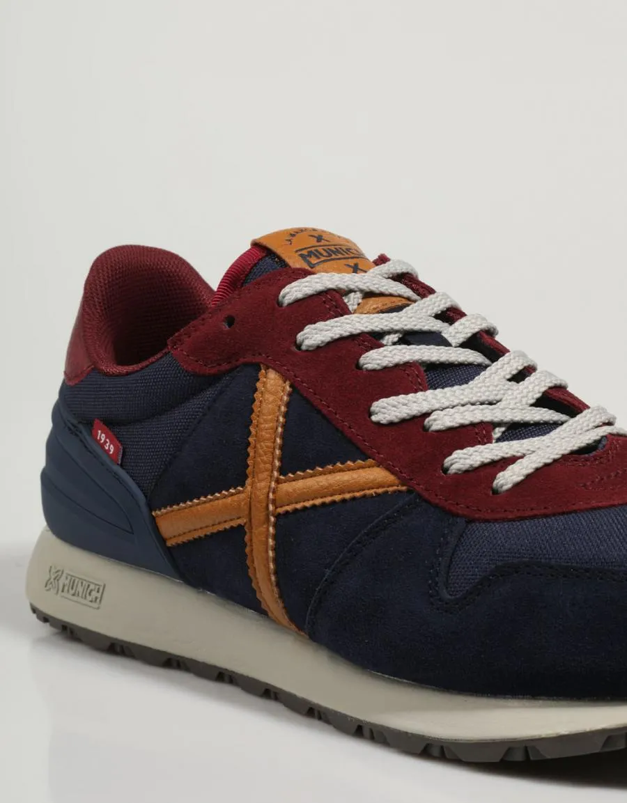  sneakers MUNICH Massana en Navy Blue 80955