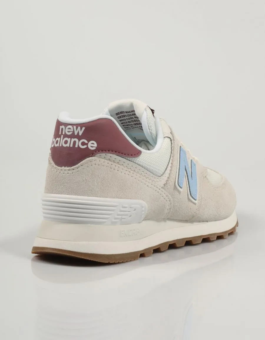  sneakers NEW BALANCE Wl574 RD-BEIGE/BLUE 81934