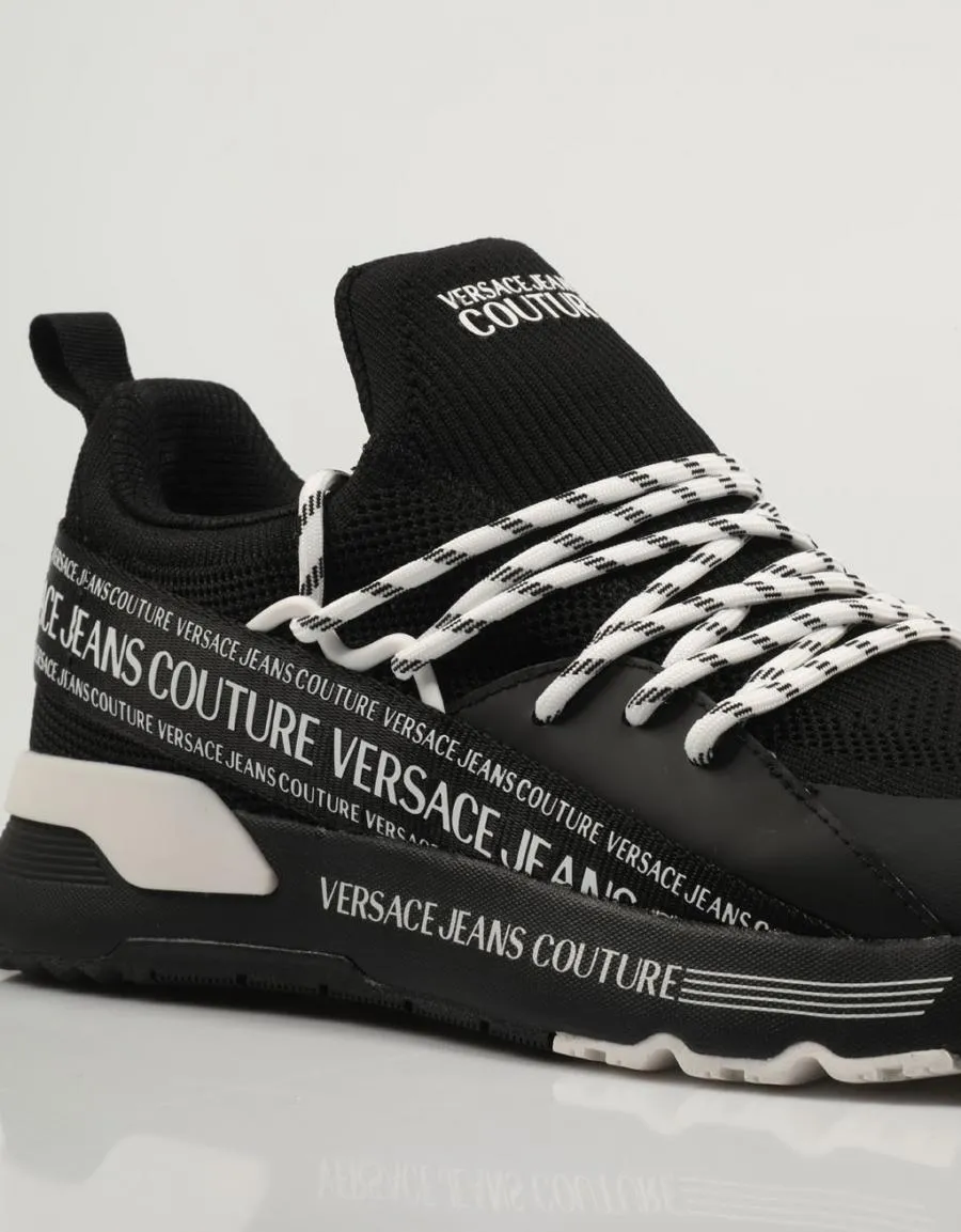  sneakers VERSACE Vj008 Fondo Dynamic 75ya3sa3 en Black 83230