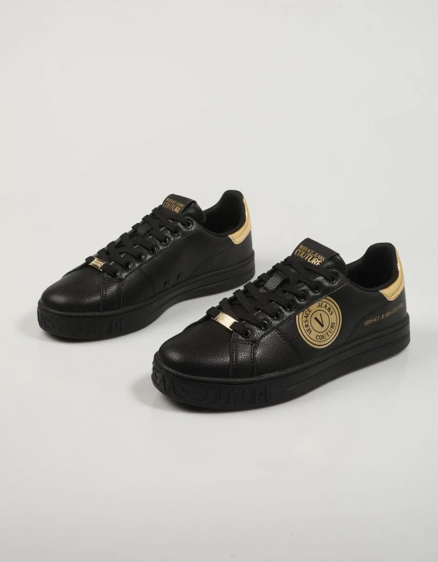  sneakers VERSACE Vj011 Fondo Court 88 75ya3sk1 en Black 83232