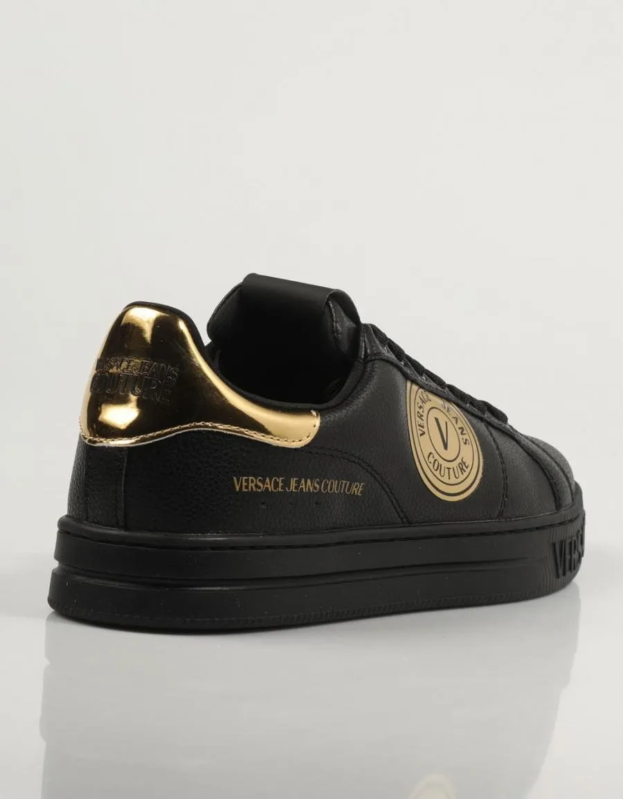  sneakers VERSACE Vj011 Fondo Court 88 75ya3sk1 en Black 83232