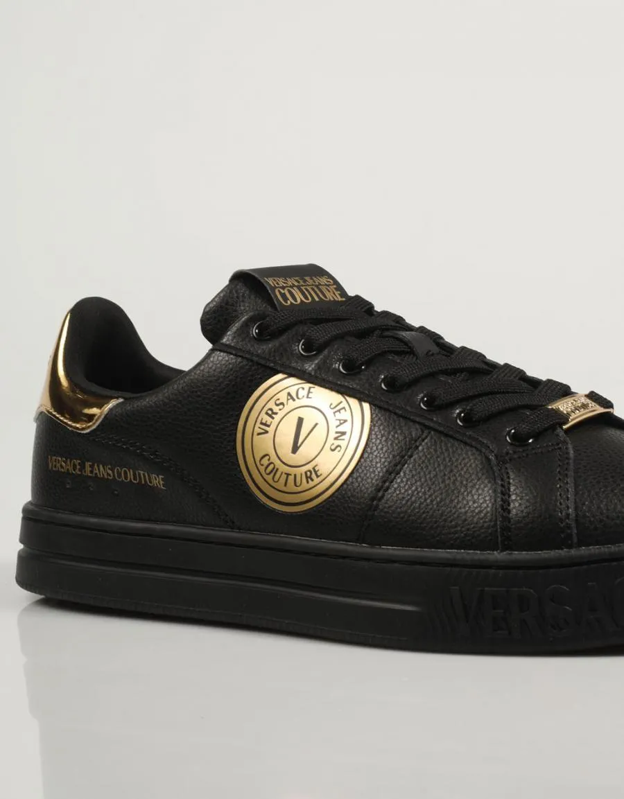  sneakers VERSACE Vj011 Fondo Court 88 75ya3sk1 en Black 83232