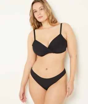 Sujetador bikini triángulo con aros. Copa C-E PERFECT NOIR - ETAM