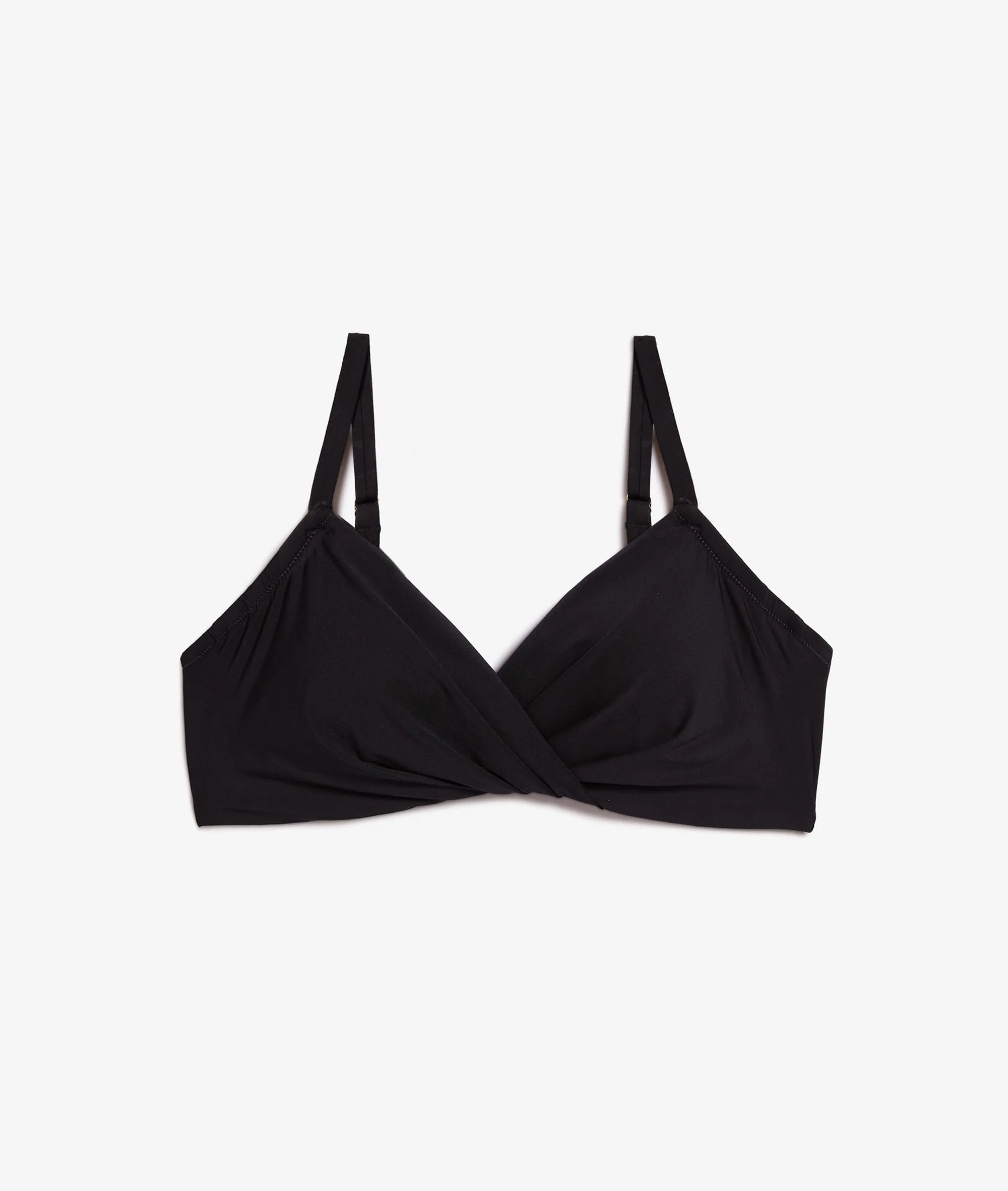 Sujetador bikini triángulo con aros. Copa C-E PERFECT NOIR - ETAM