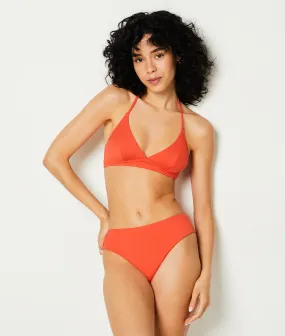 Sujetador bikini triángulo, suave relieve SEQUOIA SPE CORAIL - ETAM